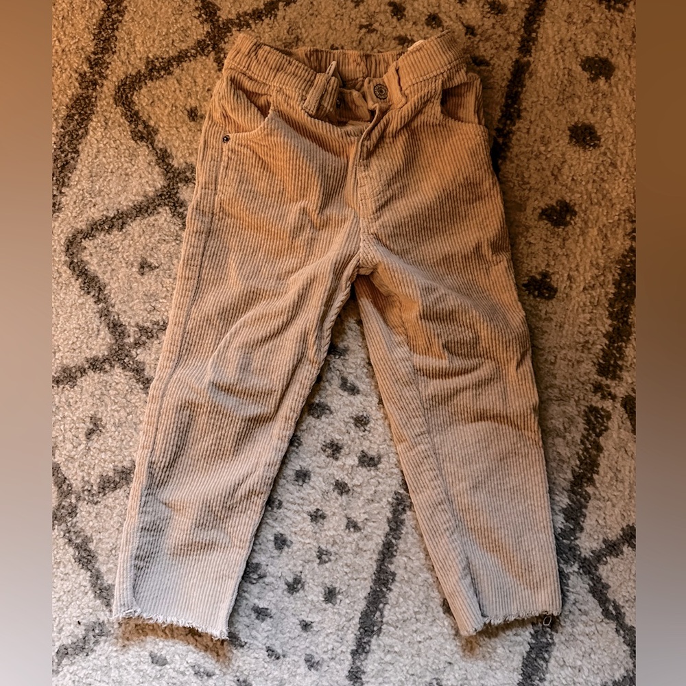 Corduroy toddler pants